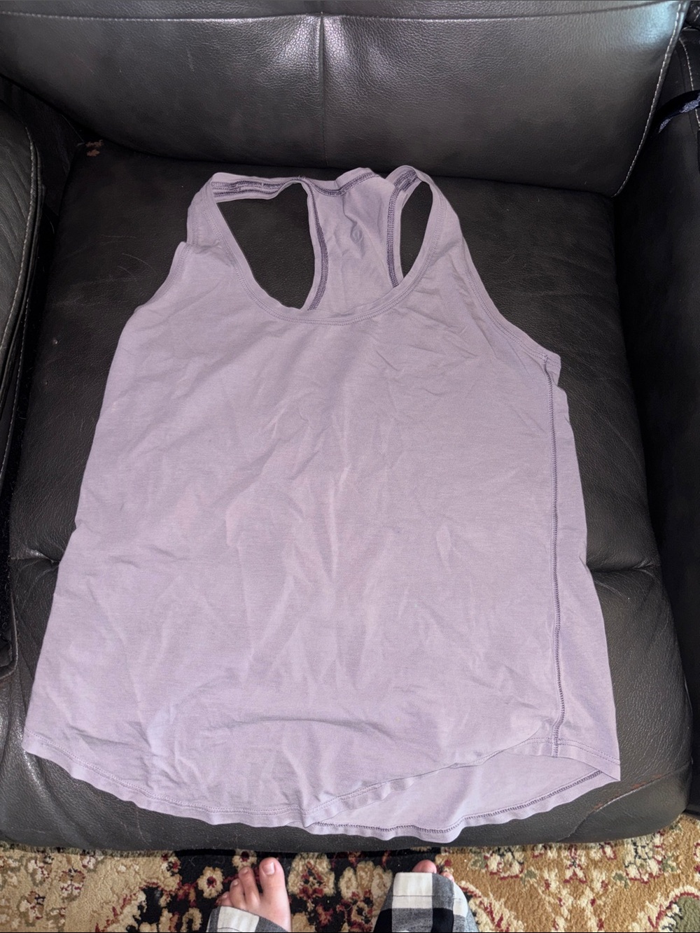 Purple lululemon tank
